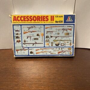 Vintage Italia Accessories To The Number 420 Model‎ Kit Made In Japan